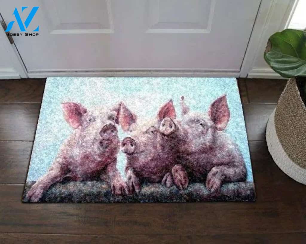Pig Doormat