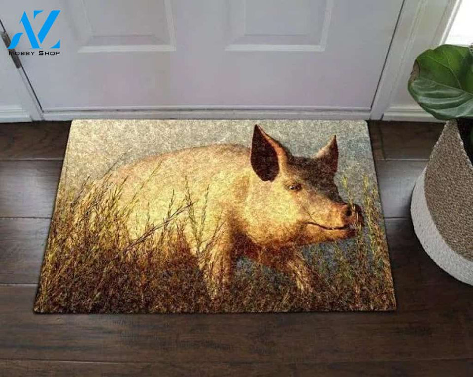 Pig Doormat