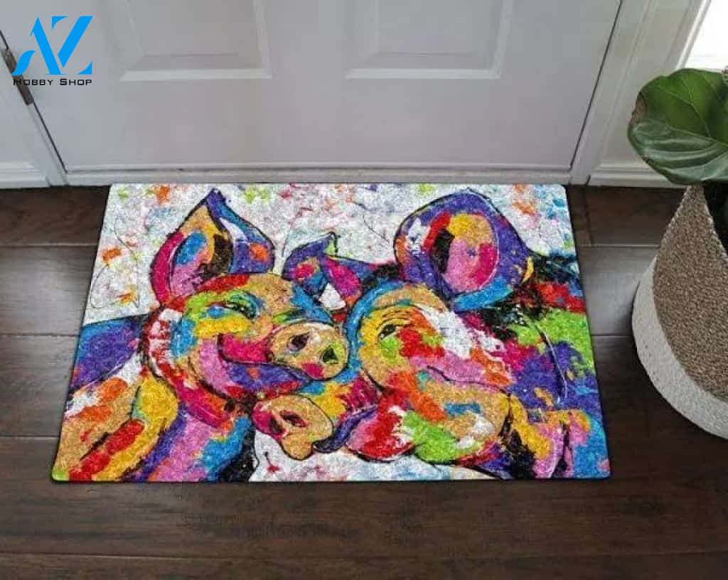 Pig Doormat