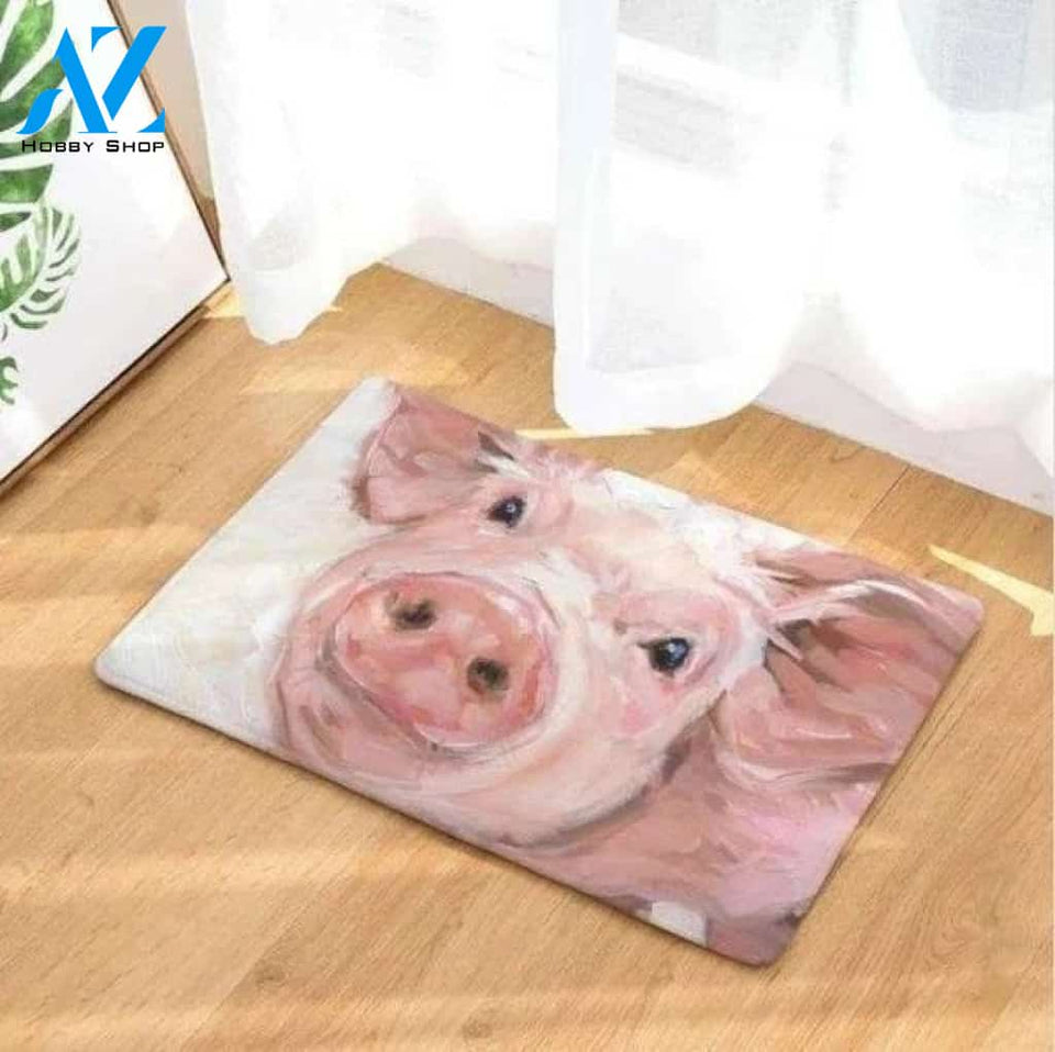 Pig Doormat, Decorative Front Doormats, Stylish & Unique Welcome Mats For Your Home