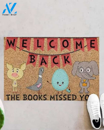 Pigeon Teacher Doormat, Pigeon Teacher Classroom Doormat, Teacher Room Welcome Mat, Back To School Door Mat