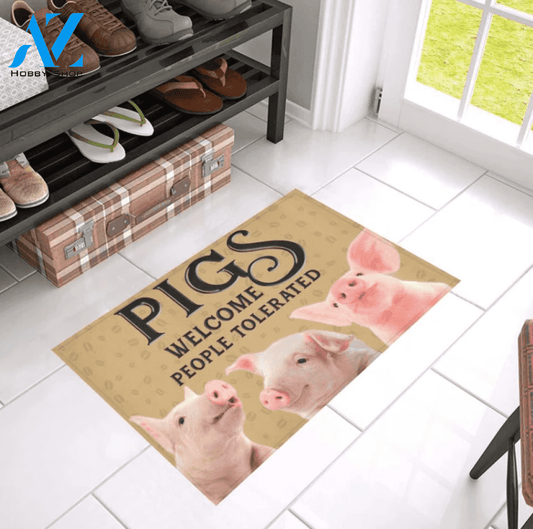 Pigs welcome people tolerated doormat – dnstyles