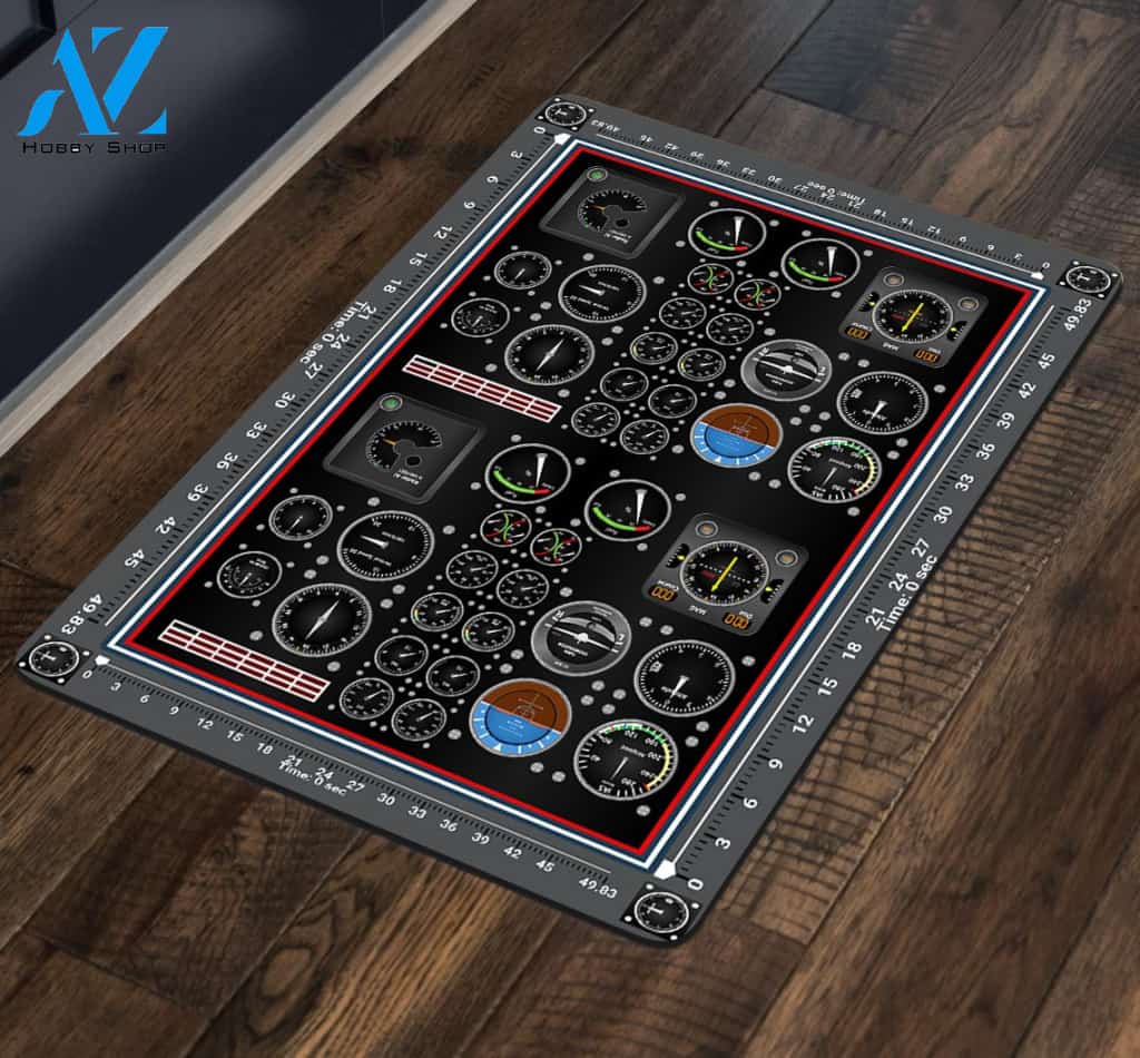 Pilot Set Doormat | Welcome Mat | House Warming Gift