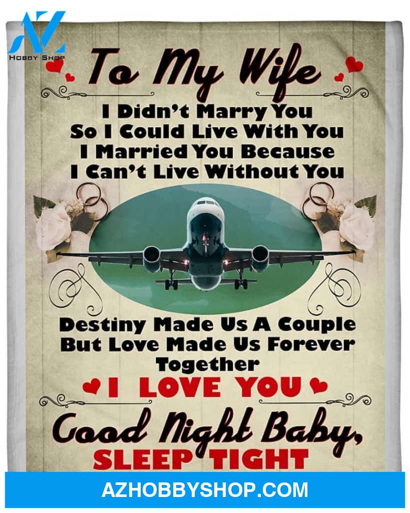 Pilot's Wife Premium Fleece Blanket
