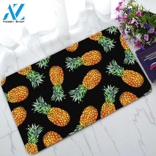 Pineapples Doormat Welcome Mat Housewarming Gift Home Decor Funny Doormat Best Gift Idea For Fruit Lovers Gift For Friend