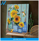 PingGift Live Simply Hummingbird Wall Art Canvas