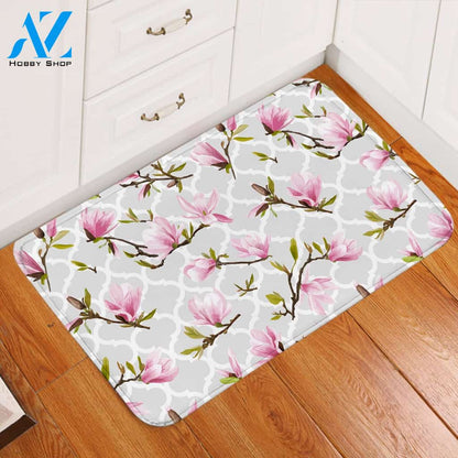 Pink Orchid Wallpaper SW2062 Door Mat