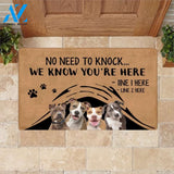 Pit Bull M288 Camping Custom Doormat All Over Printed (6228)