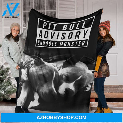 Pitbull Advisory Fleece Blanket