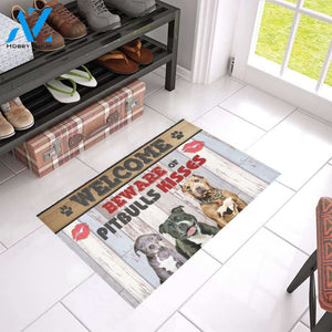 Pitbull Kisses doormat | Welcome Mat | House Warming Gift