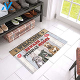 Pitbull Kisses doormat | Welcome Mat | House Warming Gift