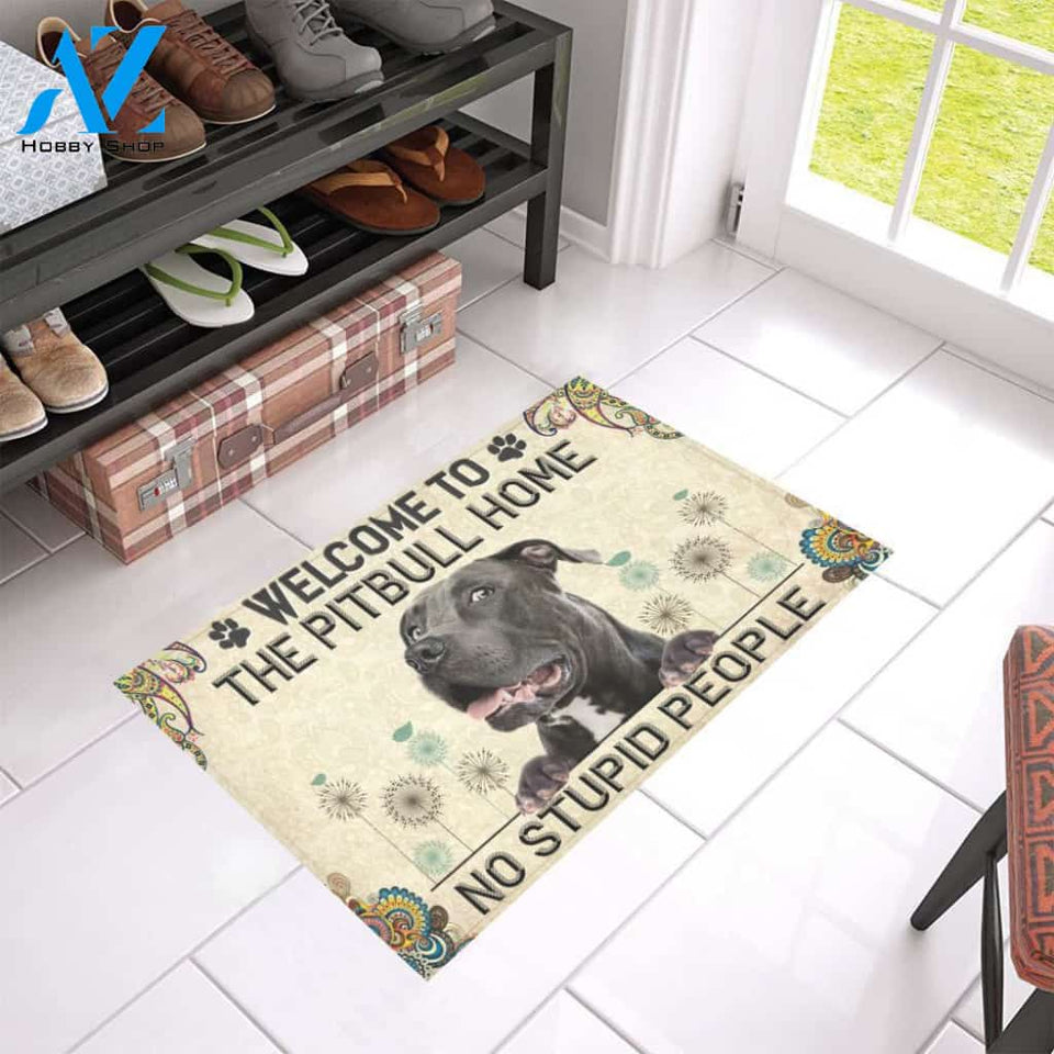 Pitbull Welcome Home Doormat | Welcome Mat | House Warming Gift