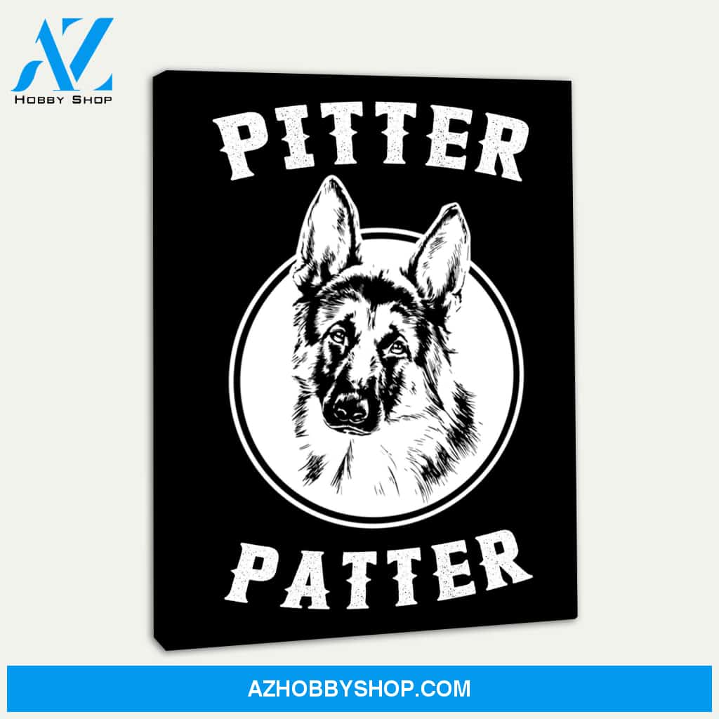 Pitter Patter Canvas Print Wall Art - Matte Canvas