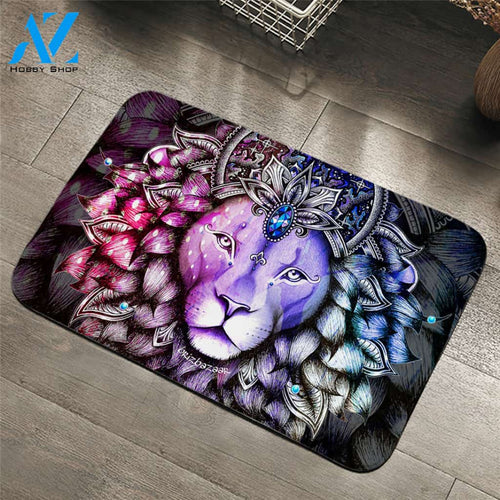 Pixie Lion Door Mat