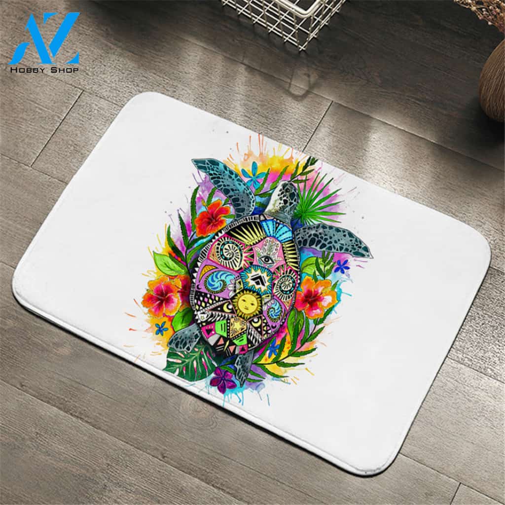 Pixie Turtle Door Mat