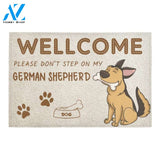 Please Don’t Step On My German Shepherd Printed Doormat Home Decor