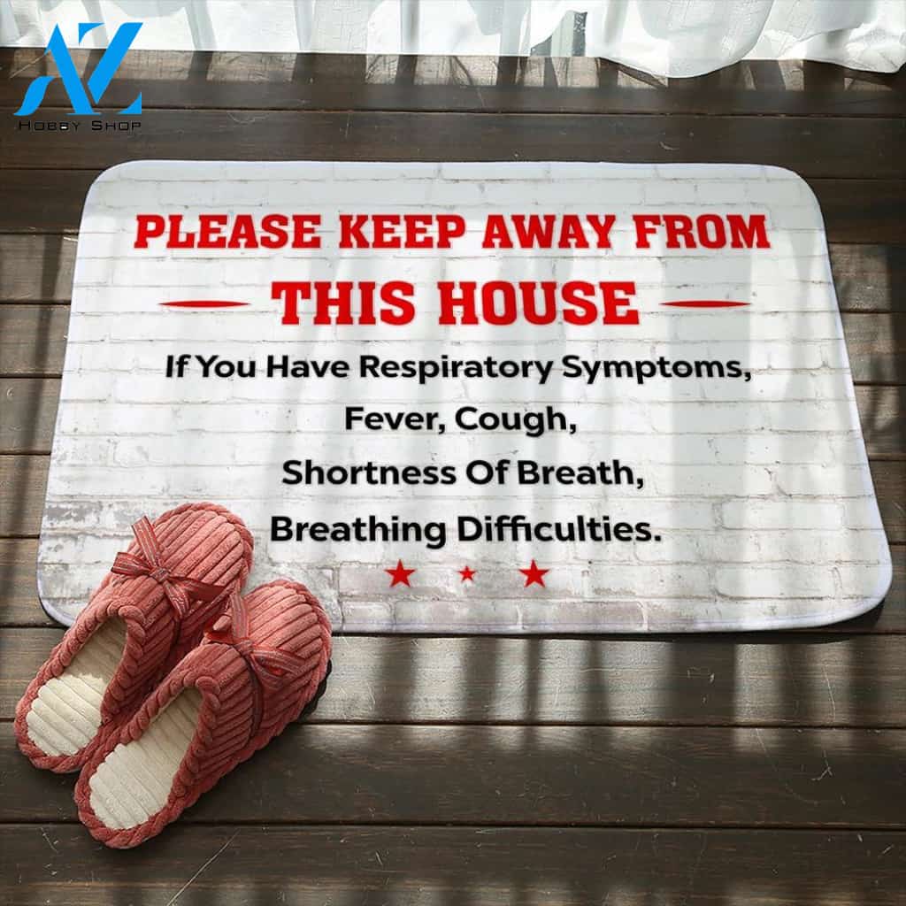 Please Keep Away From This House Doormat | Welcome Mat | House Warming Gift
