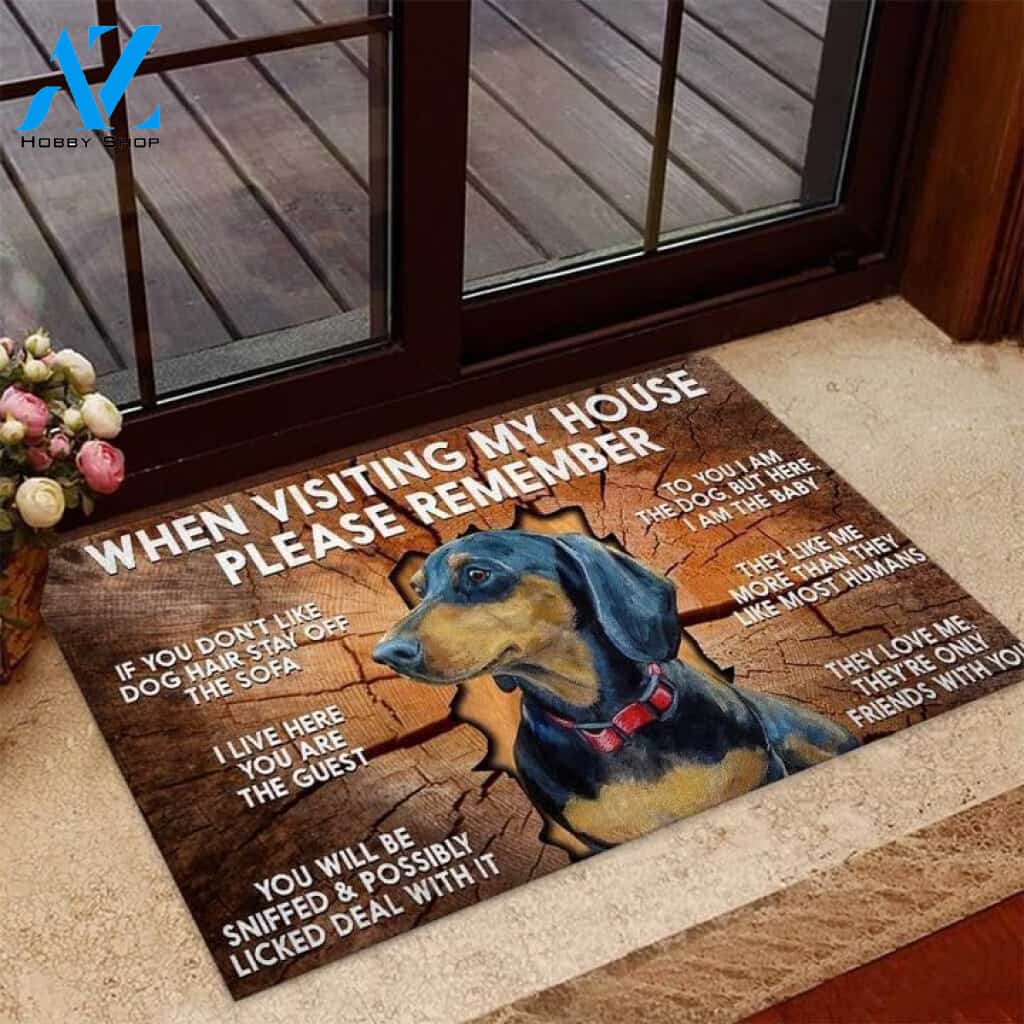 Please Remember Dog MMC3010247 Doormat