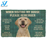 Gearhumans GearHuman 3D Please Remember Labrador Retriever Dog's House Rules Doormat