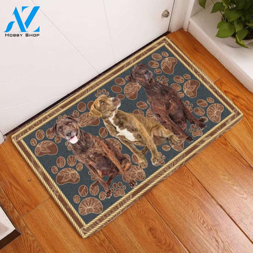 Plott Hound Paw Doormat, Dog Welcome Mat, Funny Welcome Mats for Dogs Lovers