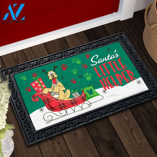 Pluto Santa's Little Helper Doormat - 18" x 30"
