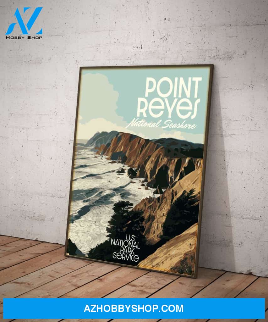 Point Reyes National Seashore Canvas And Poster, Wall Decor Visual Art
