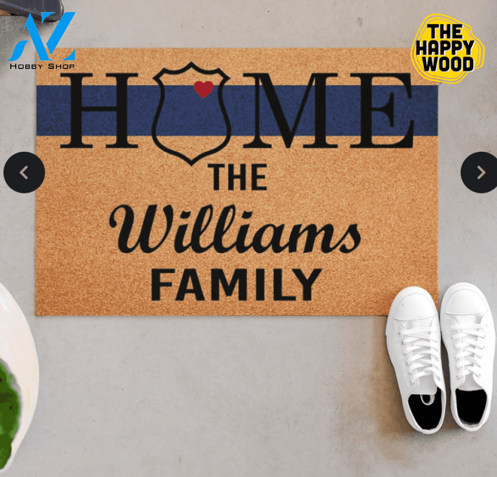 Police Home Doormat