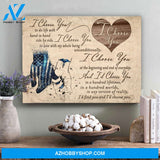 Police Love Nurse Couple Canvas Gift For Wife For Husband