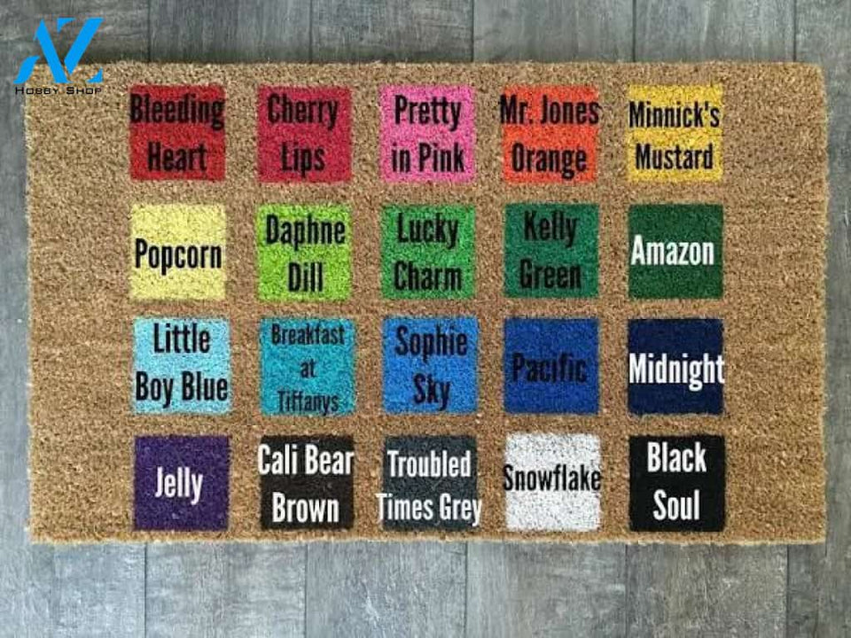 Political Doormat / Funny Doormat / Feminist Shirt / Unique Doormat / Front Door Mat / Rude Doormat / Cute Doormat / Custom Welcome Mat