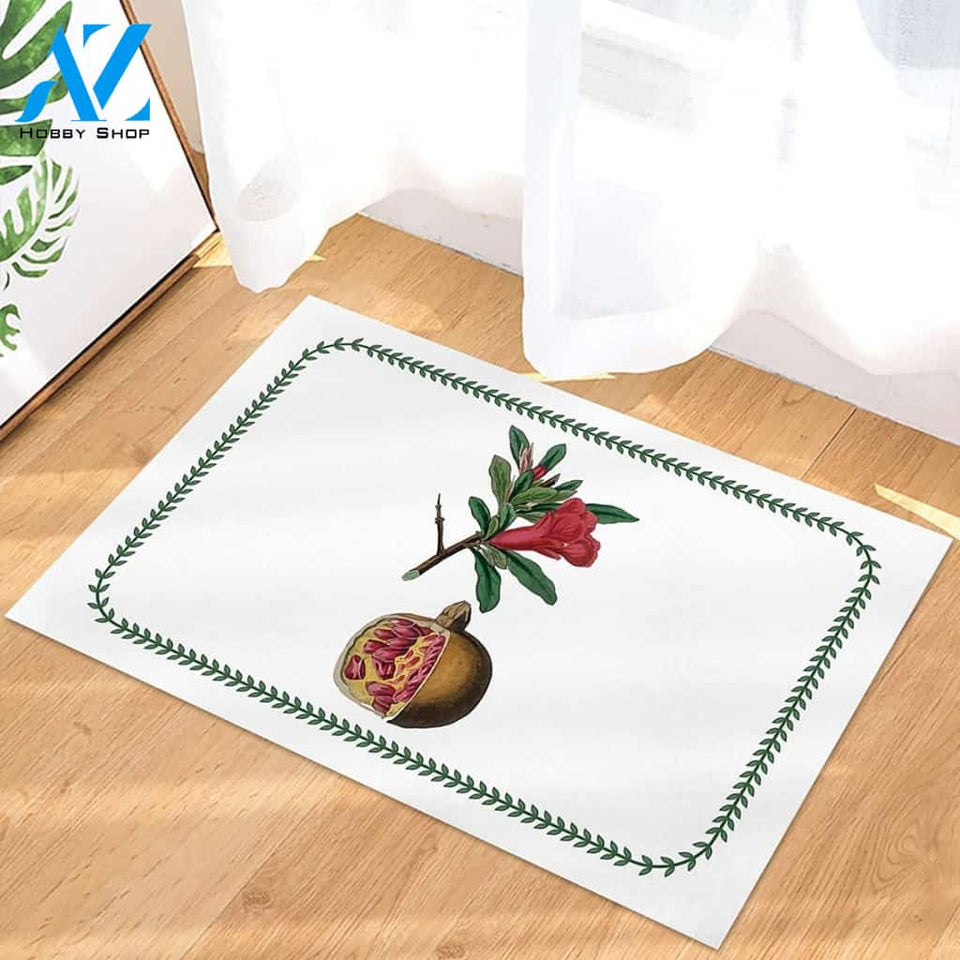 Pomegranate Indoor And Outdoor Doormat Welcome Mat Housewarming Gift Home Decor Funny Doormat Gift Idea For Fruit Lovers Birthday Gift