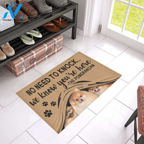 Pomeranian CL09100158MDD Doormat