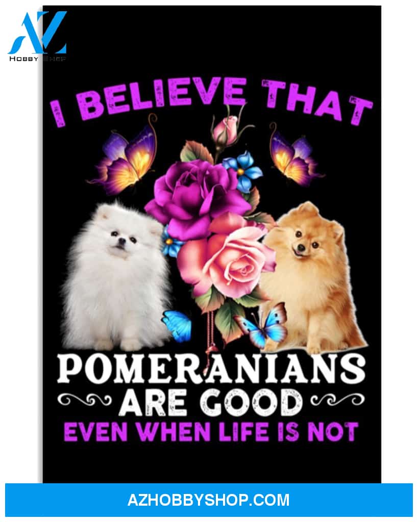Pomeranians Are Good Gift For Dog Mom Canvas And Poster Wall Decor Visual Art Mother's Day Gift