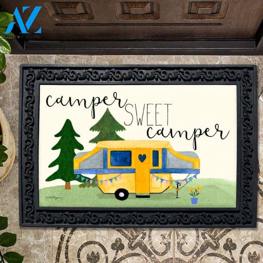 Pop-Up Camper Sweet Camper Doormat - 18