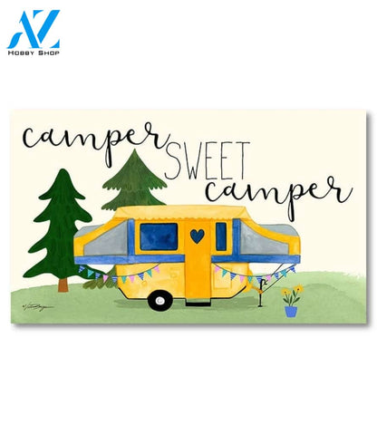 Pop-Up Camper Sweet Camper Doormat - 18" x 30"
