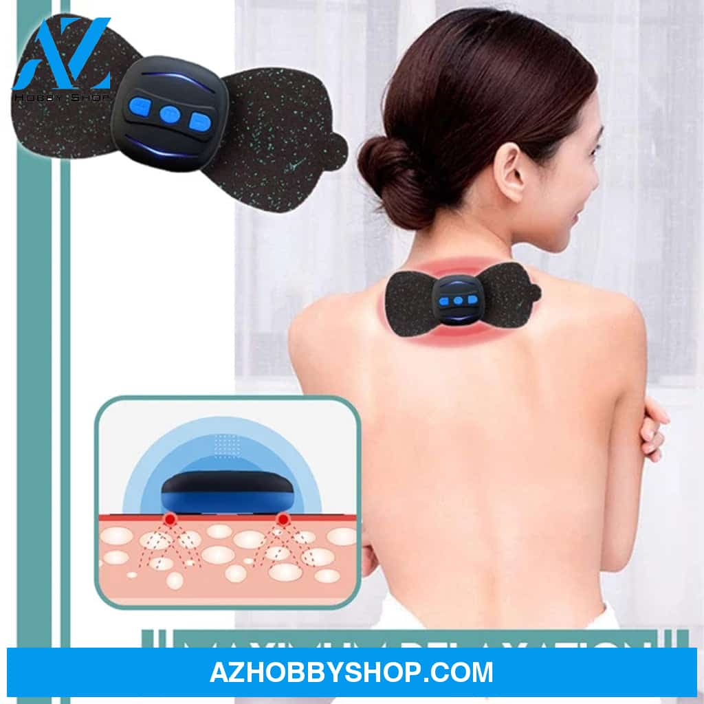 Portable Charging Massager Mini Massage Neck Stickers Cervical Vertebra Physiotherapy Instrument