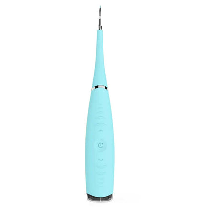 Portable Electric Sonic Dental Scaler Tooth Calculus Remover Dentifrice Blue