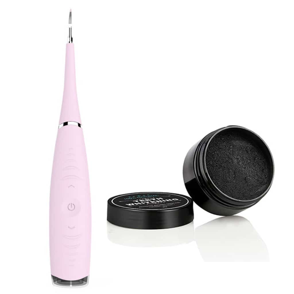 Portable Electric Sonic Dental Scaler Tooth Calculus Remover Dentifrice Pinkandpowder