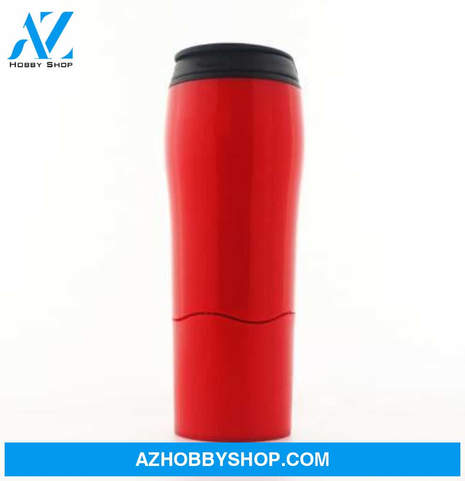 Portable Suction Magic Water Bottle Not Pouring Cup Splash Proof Non-Slip Anti-Scalding Red