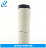 Portable Suction Magic Water Bottle Not Pouring Cup Splash Proof Non-Slip Anti-Scalding White