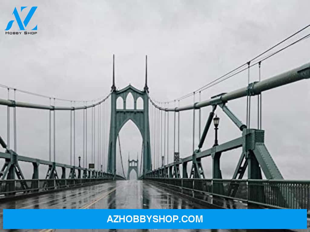 Portland Oregon Rainy Day St. John'S Bridge Photography