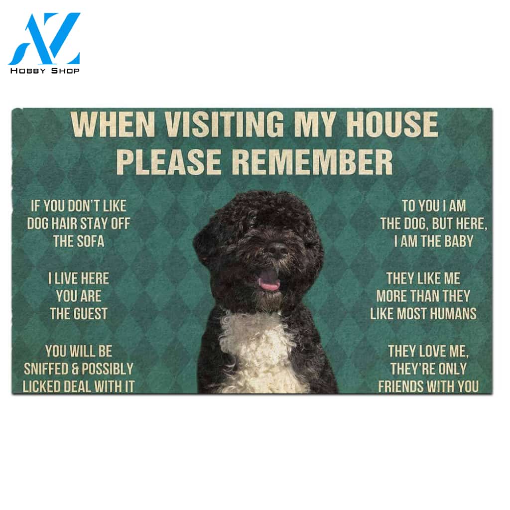 Portuguese Water's Rules Doormat