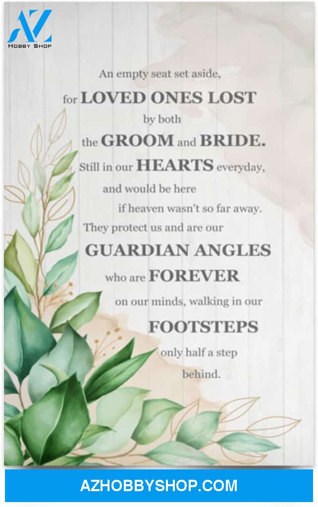 Poster Inspiration An Empty Seat Set Aside For Loved Ones Remembrance 