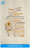 Poster Inspiration Dreamcatcher Dad To My Son Never Forget That I Love You