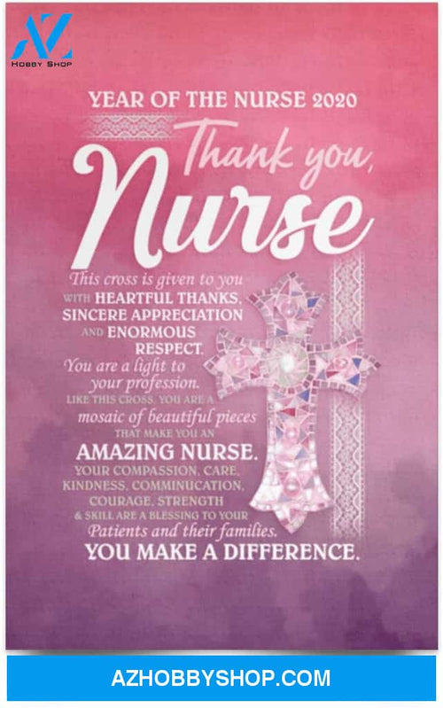 Poster Inspiration Year Of The Nurse  Thank You
