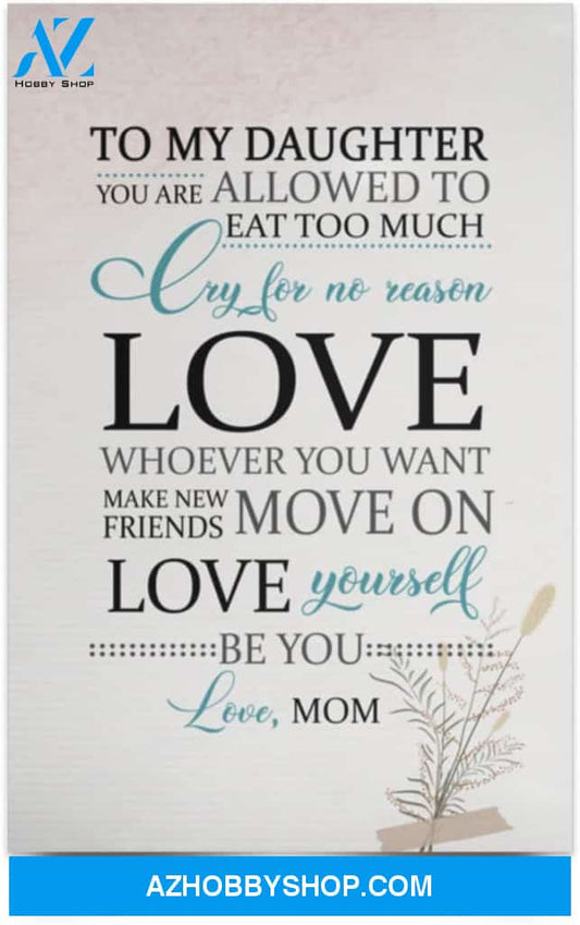 Poster Motivational You Are Allowed To Be You