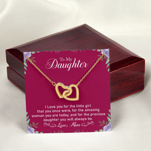 Precious Daughter - Interlocking Hearts Necklace