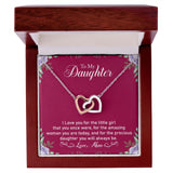 Precious Daughter - Interlocking Hearts Necklace