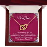 Precious Daughter - Interlocking Hearts Necklace