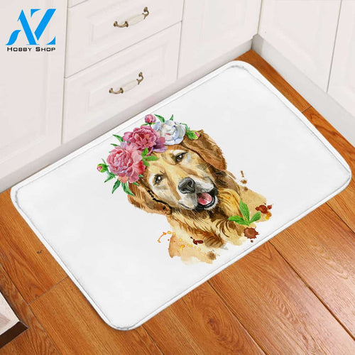 Pretty Doggy Door Mat