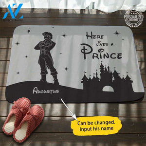 Prince Personalized Name Doormat